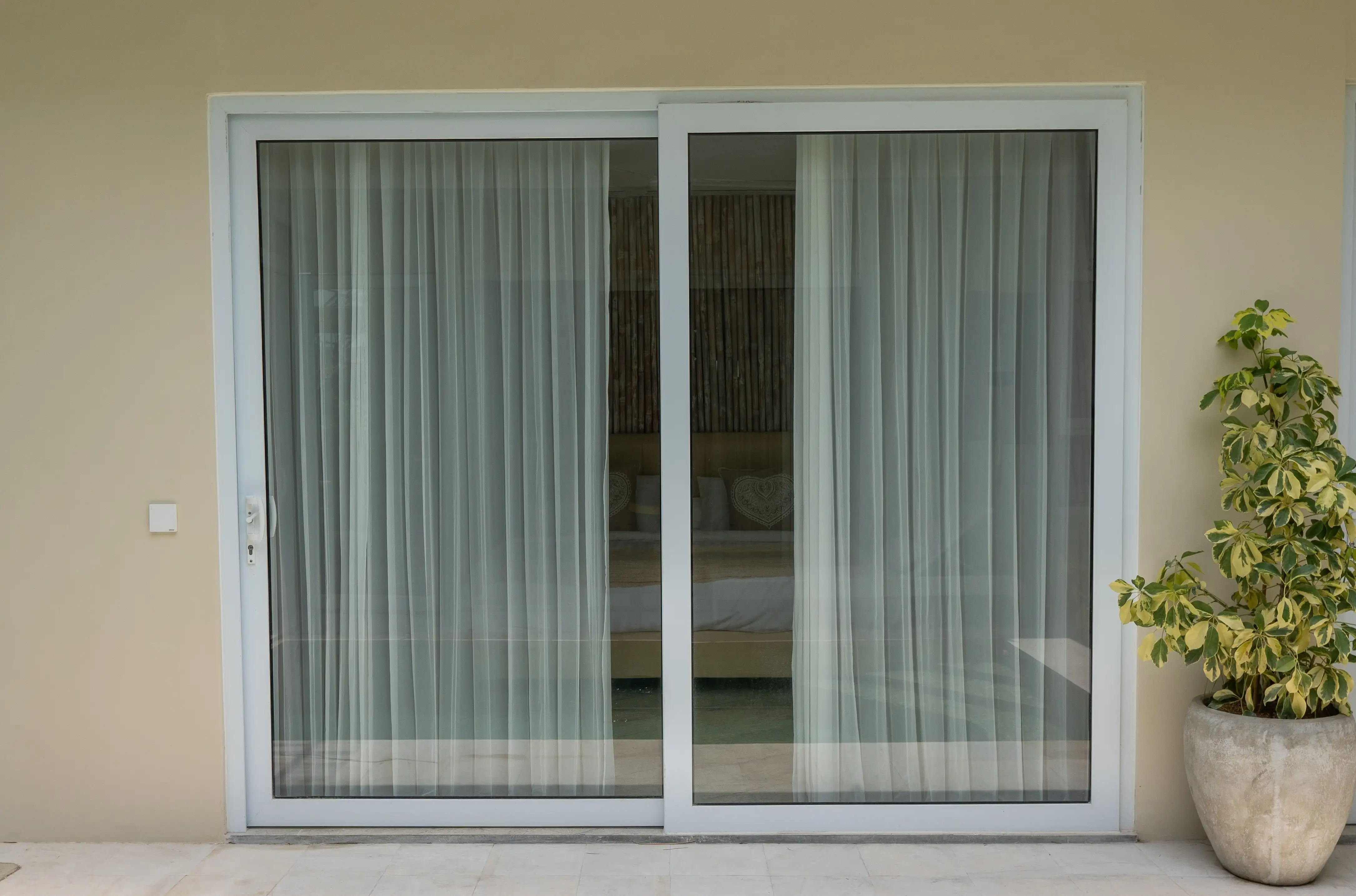 Sliding Door 2 Daun UPVC Bali Solution